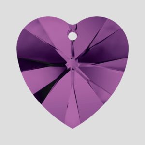 Heart - 18mm - Amethyst