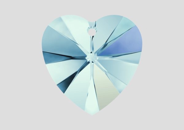 Heart - 10.3mm - Aqua AB