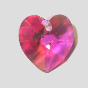 Heart - 10.3mm - Padparadscha AB