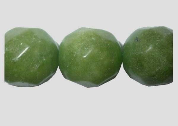 Taiwan Jade - Faceted - 16mm - 19cm Strand