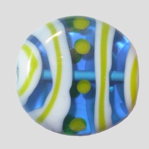 Czech Lampwork Oval - 22mm