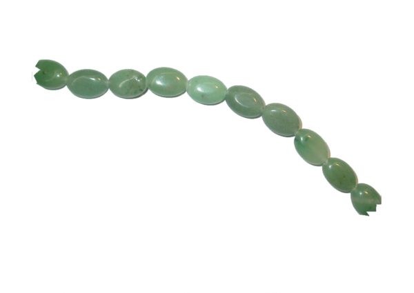 14 x 10mm Flat Oval - 39cm Strand