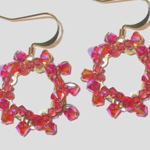 Imogen - Crystal Earrings - A