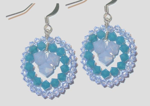 Georgia - Crystal Earrings - A