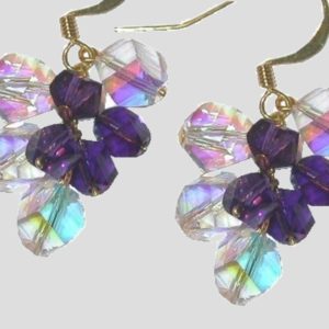 Hannah - Crystal Earrings