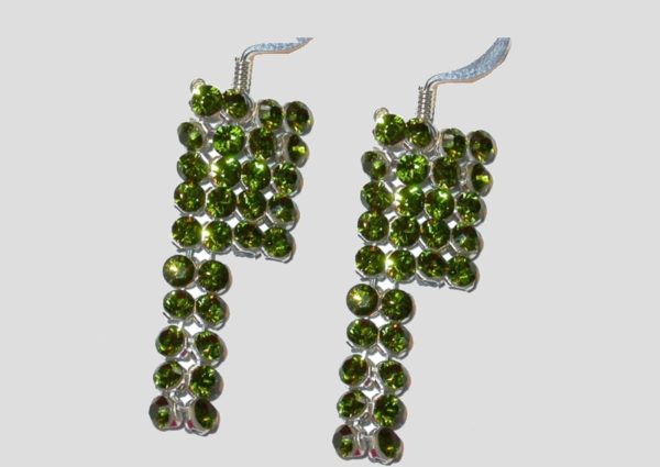 Mia - Crystal Earrings