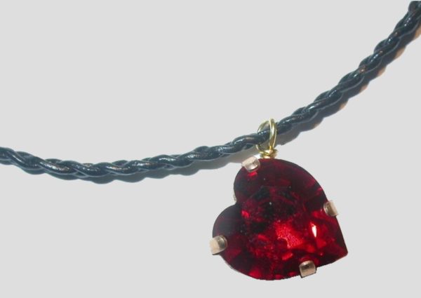 Cala Crystal Heart Necklace - Click here to view colours