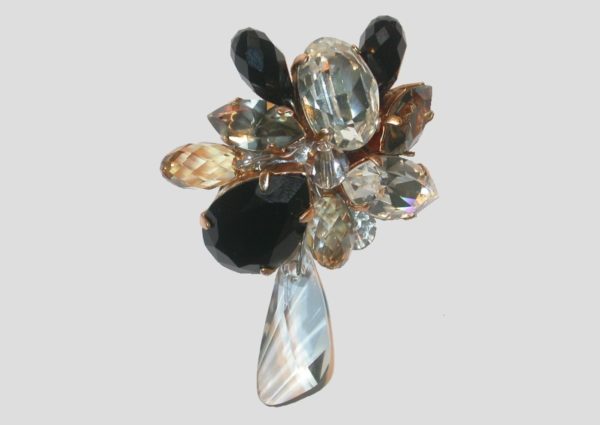 Brandy - Crystal Brooch