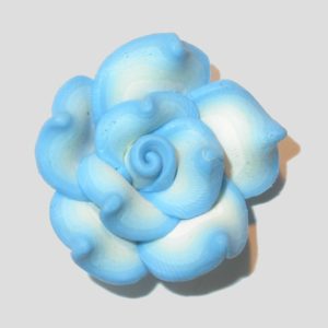 Flower - 28mm - Light Blue