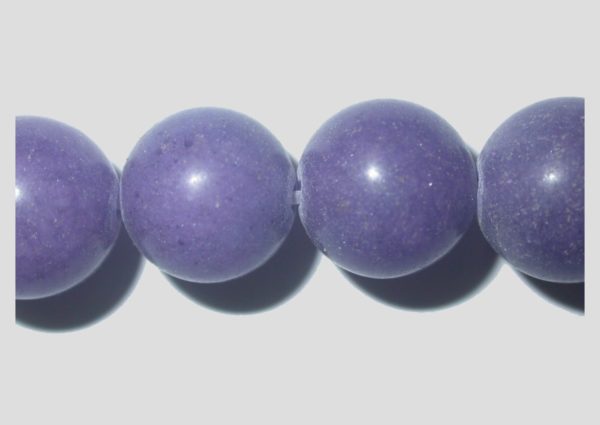 Jade - Dyed Purple - 10mm - 40cm Strand