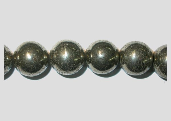 Pyrite - Round - 18mm - 19cm Strand