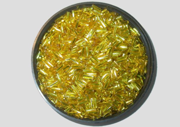 Yellow Silverlined - Twist - Price per gram - Czech Made