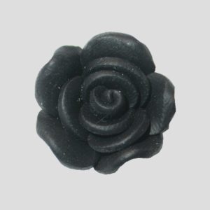 Flower - 14mm - Black
