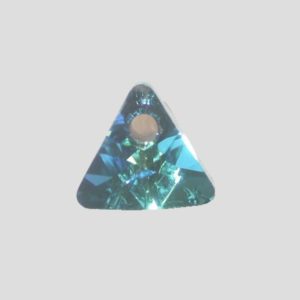 Triangle Pendant - 8mm - Bermuda Blue