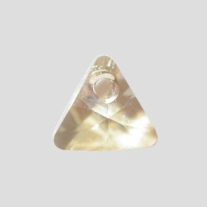 Triangle Pendant - 8mm - Golden Shadow