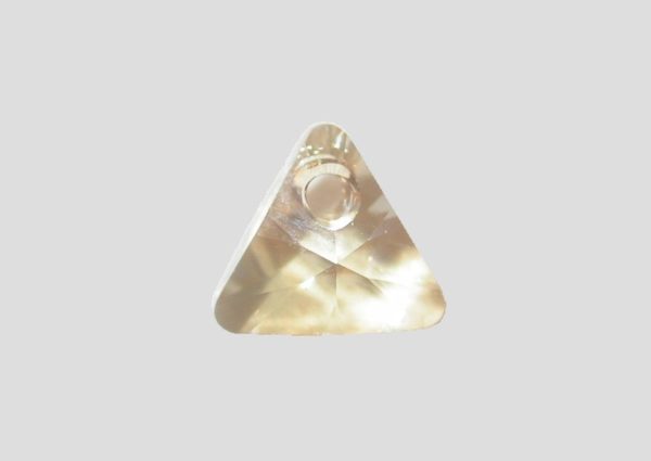 Triangle Pendant - 8mm - Golden Shadow