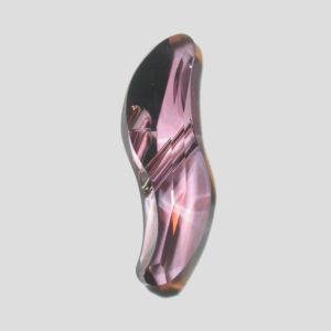 Wave Bead - 19mm - Antique Pink