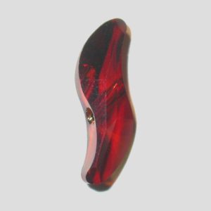 Wave Bead - 19mm - Red Magma