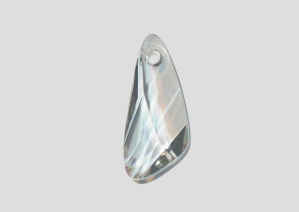 Wing Pendant - 23mm - Silver Shade