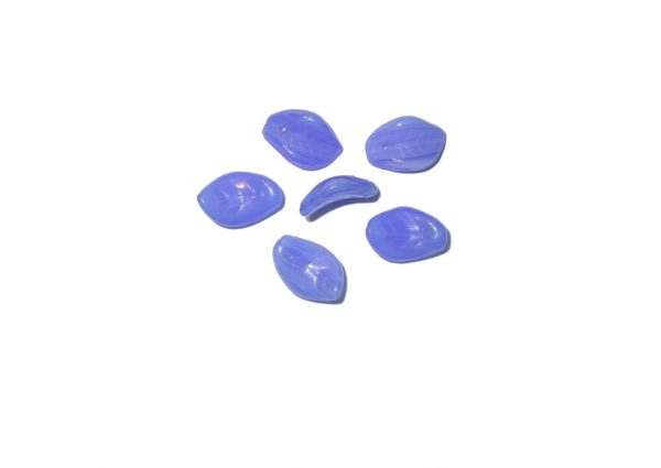 15 x 10mm - Curved Glass Leaf