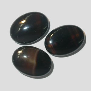 Agate - Puffy Oval - 25 x 18mm